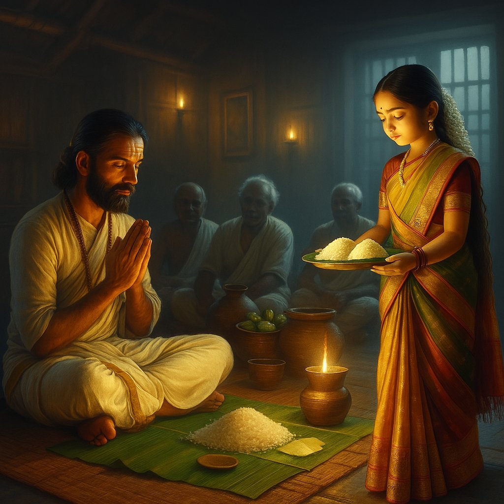 Feeding travelers with motherly love