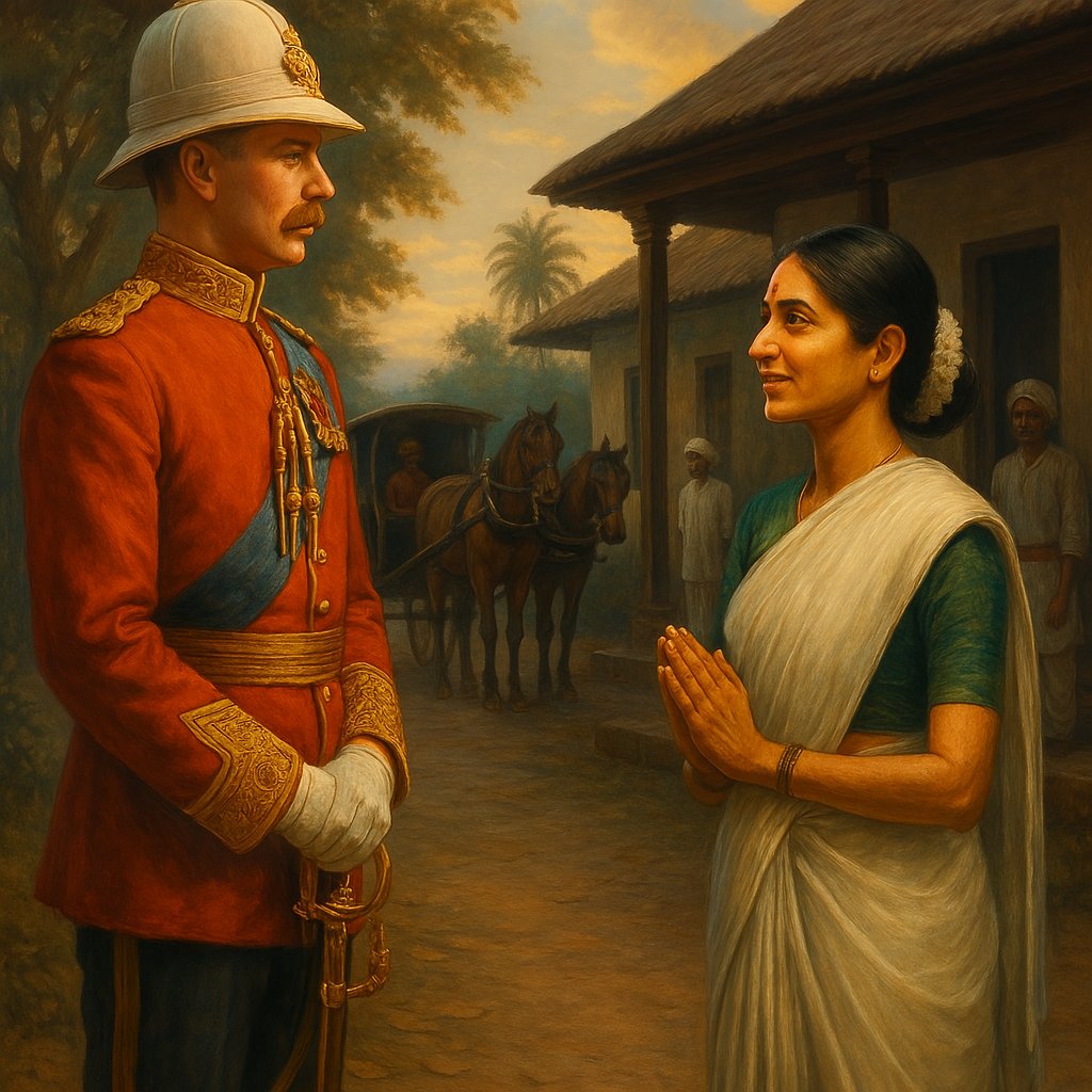 Portrait in the Royal Palace, London