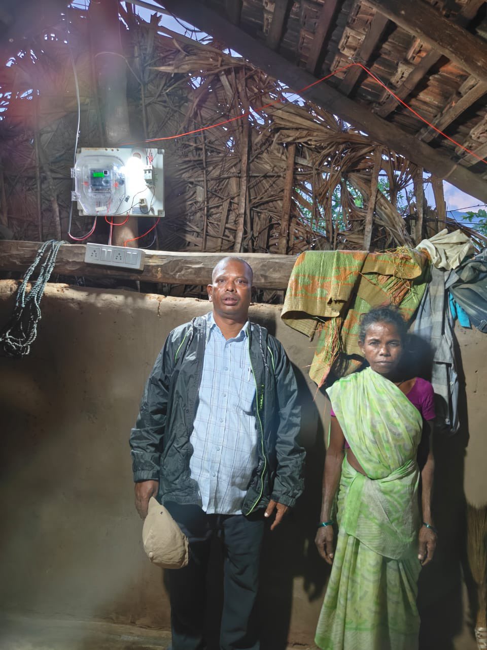 Tribal hilltop hamlet getting electricity for the first time since 1947