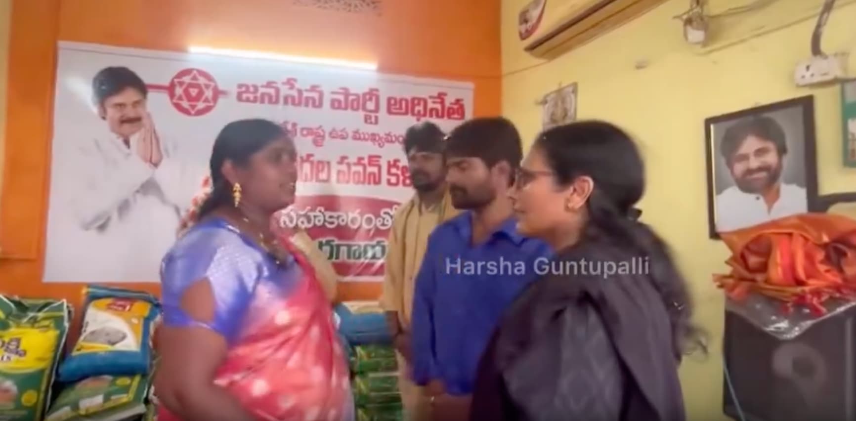 Pawan Kalyan sending mangoes from his farm to Kuridi villagers