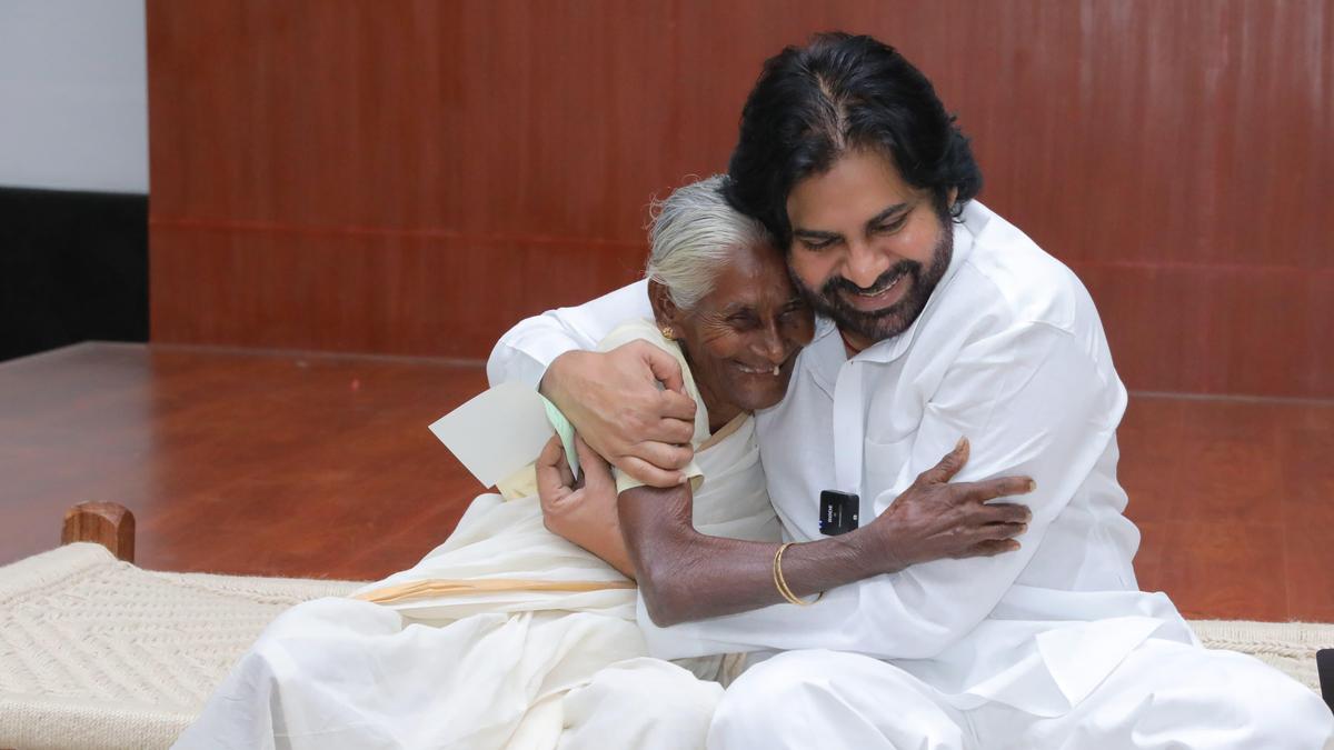 Elderly woman who prayed for Pawan Kalyan's success