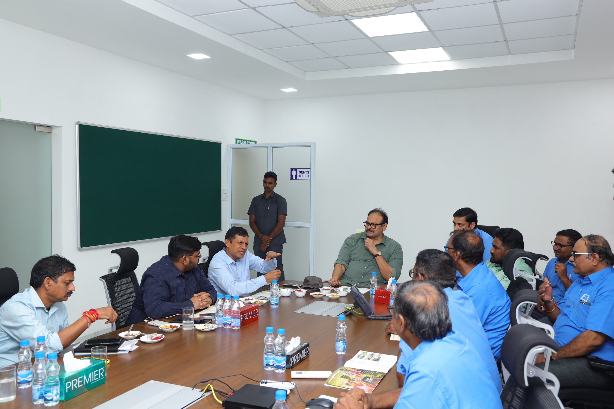 AP Green plantation drive with more than 100 employees at Divi's Laboratories, Kakinada district