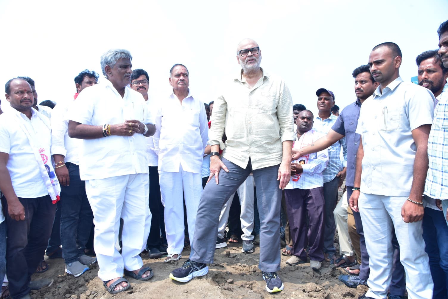 Mangrove saplings being raised across 100 hectares at Sangameswaram under the AP Green restoration drive