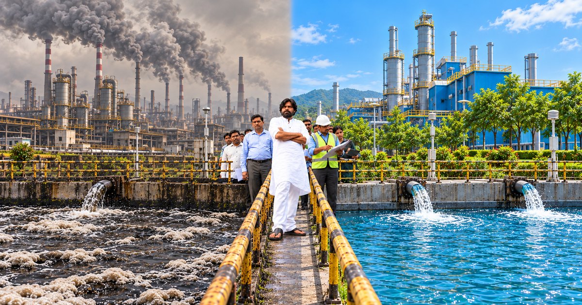 Pollution control in Andhra Pradesh under Deputy CM Pawan Kalyan