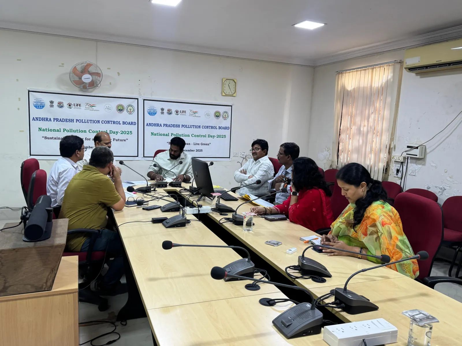 Emergency Meeting on Vizag Air Spike: photo 3