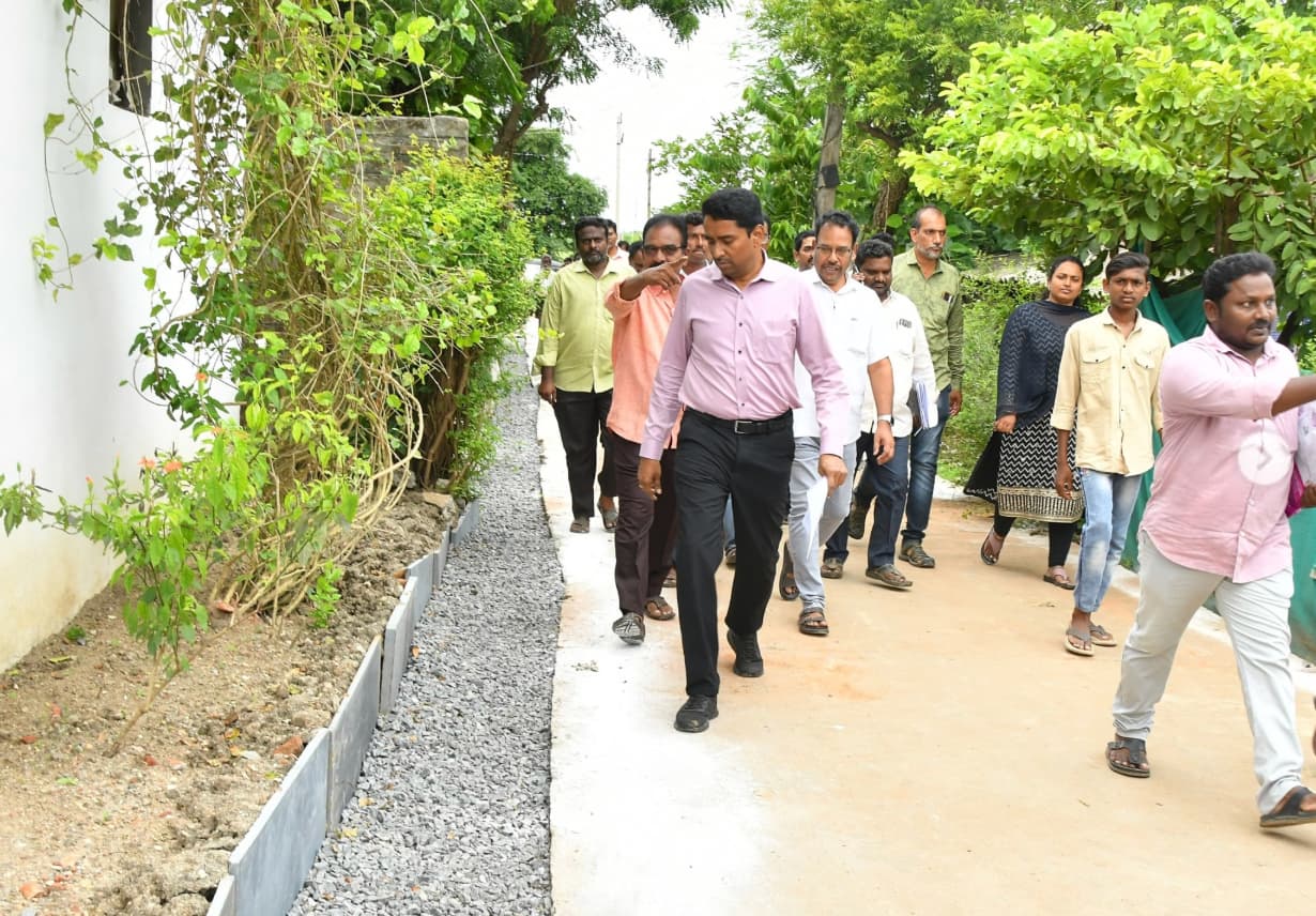 Phase 1 excavation and groundwork for infrastructure development in Amaravati, Andhra Pradesh